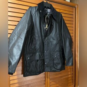 Barbour Bedale Water Resistant Waxed Cotton Jacket. Size 38 Men 
#252